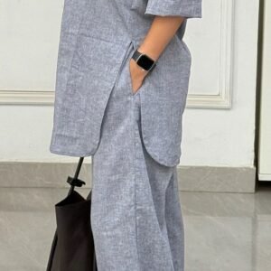 D Trends Linen Grace Co-Ord Set